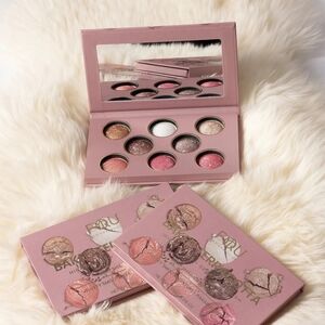 Baked Eyeshadow Palette - Pink and Gold